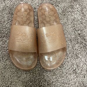 Coach Beach Slides